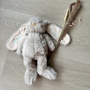 Gepersonaliseerd knuffel konijn